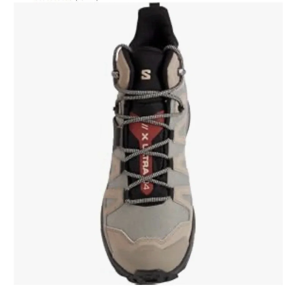 Salomon X Ultra 4 Mid Gore-Tex Hiking Boots Waterproof Vintage Khaki Black US 13